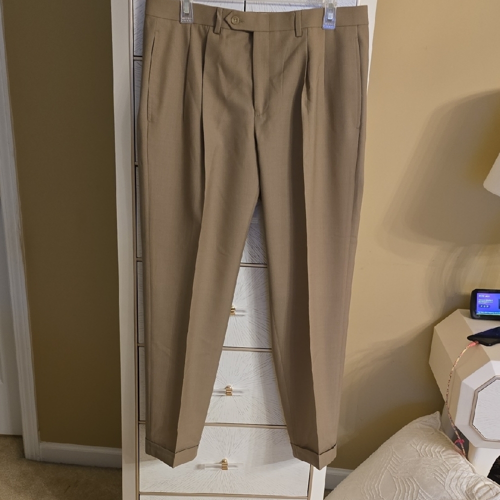Ralph Lauren Men's Khaki Dress Pants